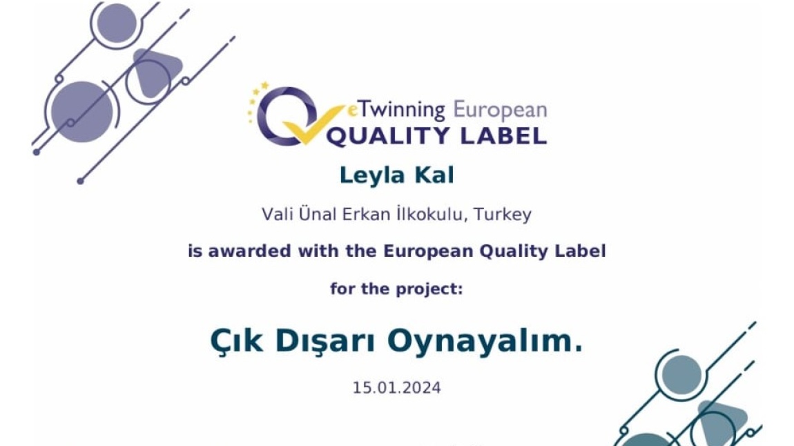 ÖĞRETMENİMİZ LEYLA KAL, E-TWİNNİNG PROJELERİYLE 